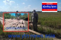កម្លាំងចម្រុះចុះបង្ក្រាបឈើអារគ្រឿងផ្ទះ ជាច្រើនដែលឈ្មួញលាក់បំរុងដឹកយកទៅលក់
